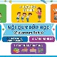 Prompt tạo poster nội quy lớp học các cấp