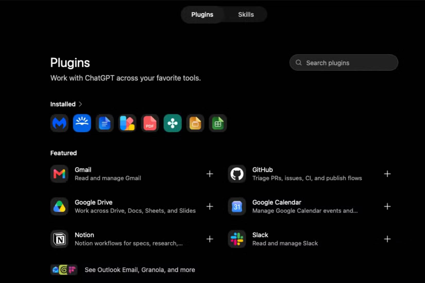 Các plugin ChatGPT Work cho Google Chat