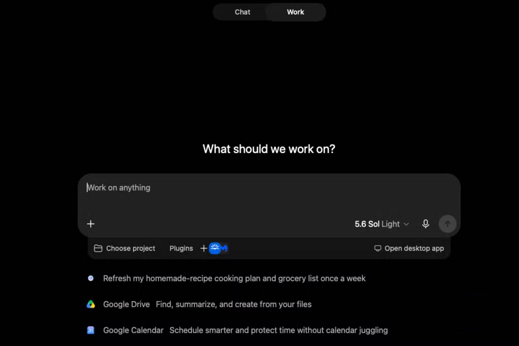Chatbot ChatGPT Work trên MacBook