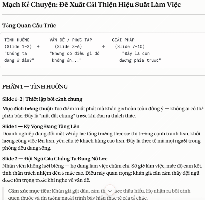 Prompt tạo mạch kể chuyện