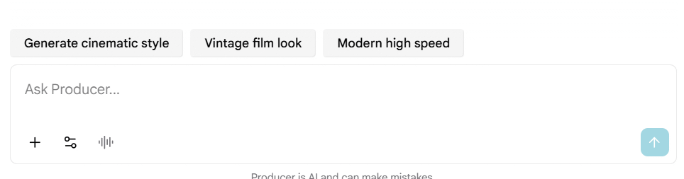 Tùy chọn tạo ảnh nền video trên Google Flow Music