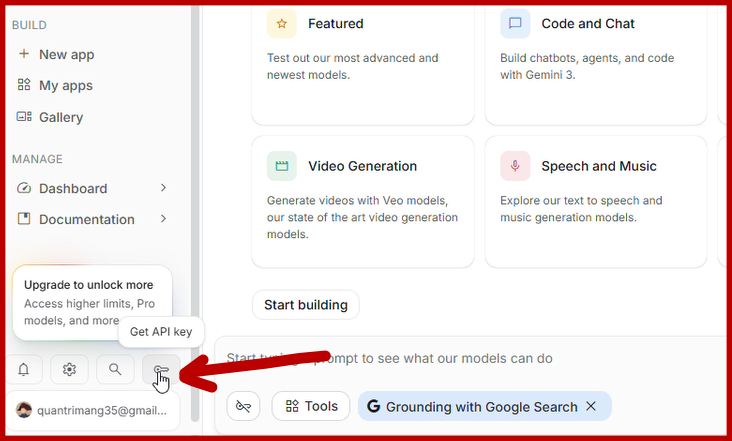 tích hợp Google Gemini n8n