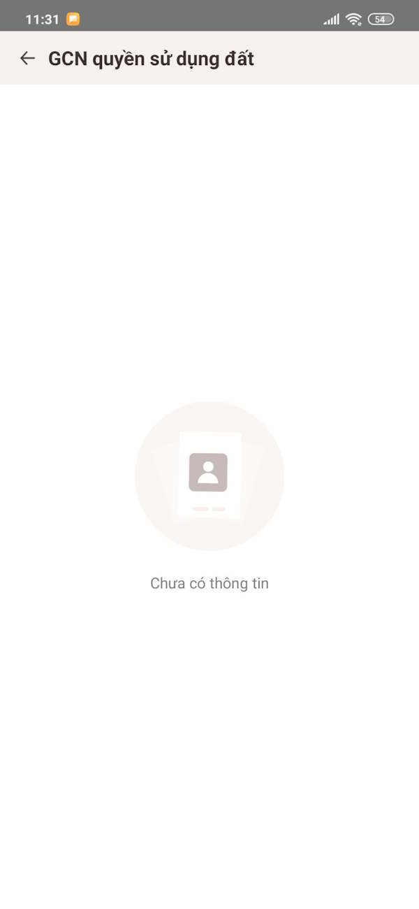 Xem thông tin sổ đỏ trên VNeID