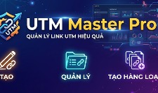 UTM Master Pro - Công cụ tạo và quản lý link UTM Marketing