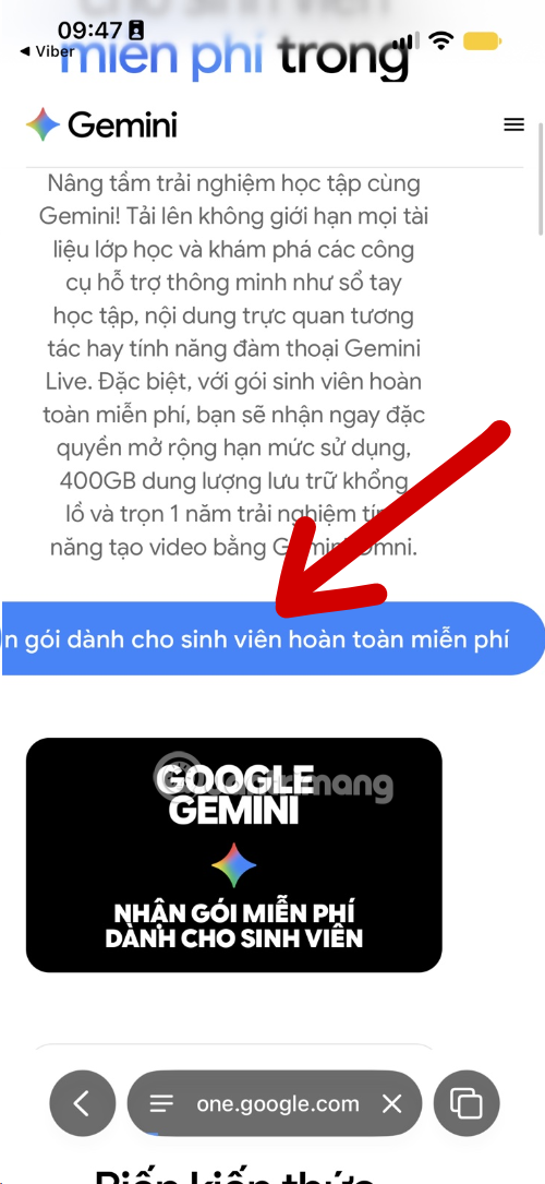 nhận gemini AI Plus free