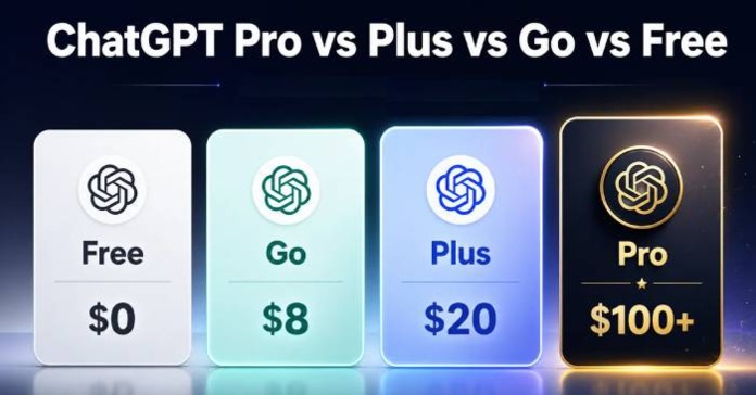 Các gói ChatGPT: Nên chọn Free, Go, Plus, Pro hay Team?