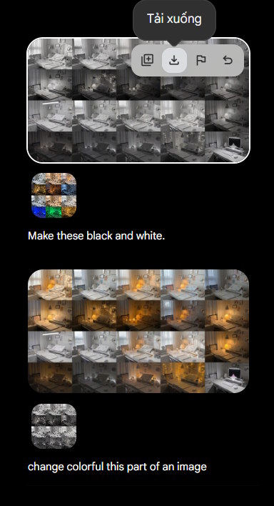 Downloading images from Google Flow