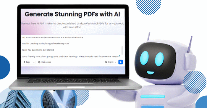 LightPDF AI PDF Generator: Create Professional PDFs Using Simple Text Commands