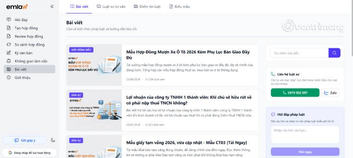 TOP công cụ AI pháp luật giúp tra cứu luật và giải đáp pháp lý