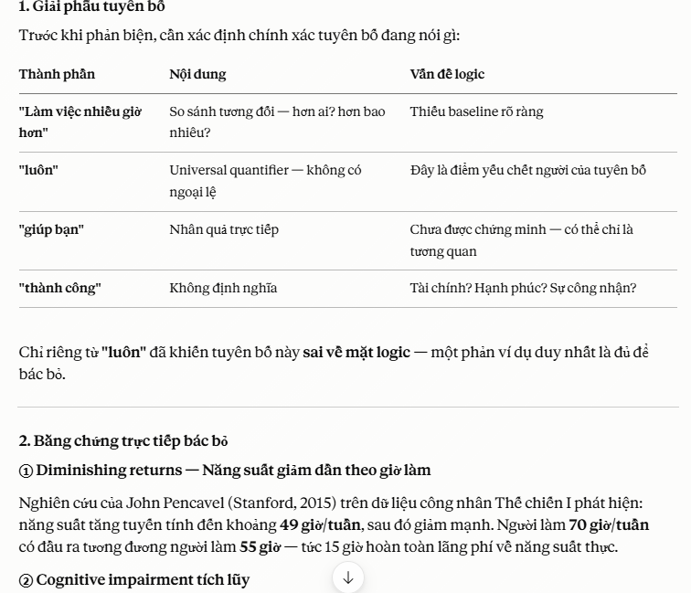 Mã lệnh /critical Claude