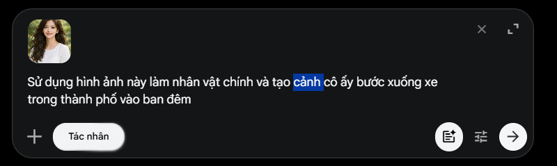 Tạo video từ hình ảnh qua Tác nhân Google Flow
