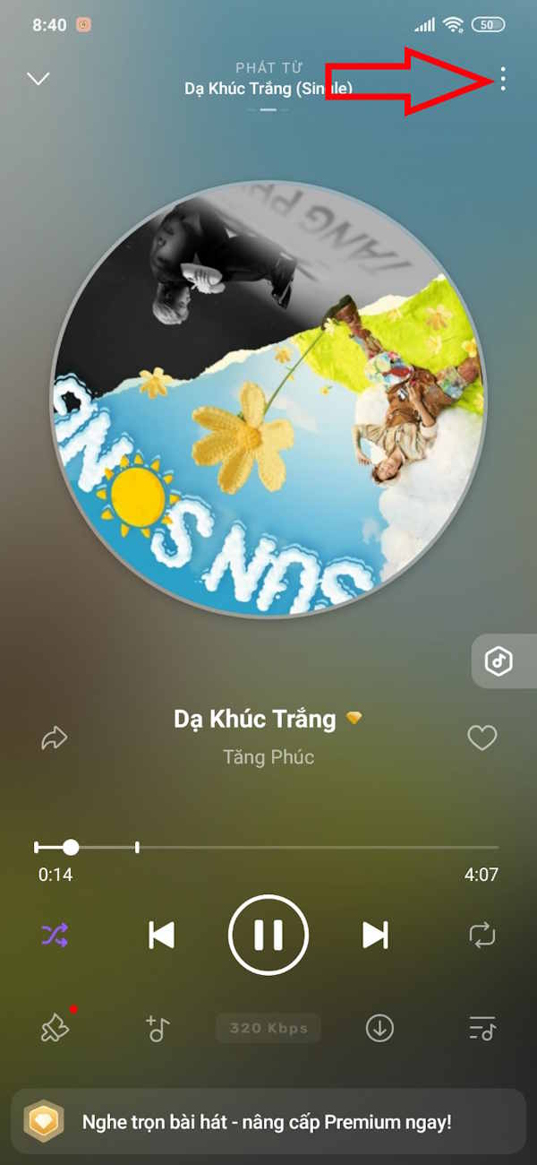 Giao diện Zing MP3