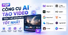 TOP công cụ AI tạo video thay thế Seedance tốt nhất