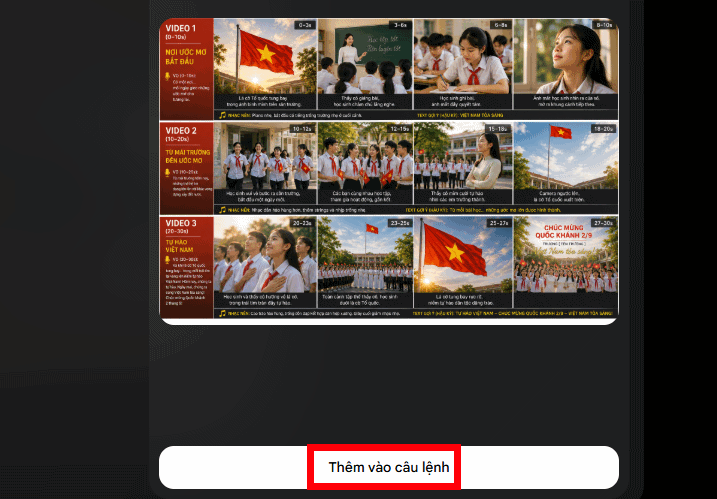 Tải ảnh minh họa lên Flow