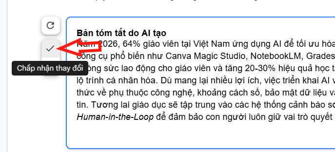 Chèn nội dung tóm tắt AI trên Google Docs