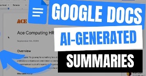 Hướng dẫn tạo tóm tắt tài liệu tự động trên Google Docs