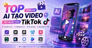 TOP công cụ AI tạo video tốt nhất cho TikTok