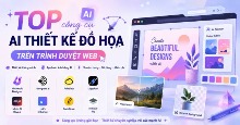 TOP công cụ AI thiết kế đồ họa trên trình duyệt web