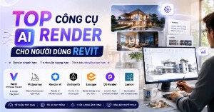 TOP công cụ AI render cho người dùng Revit
