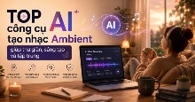 TOP công cụ AI tạo nhạc không gian ambient để thư giãn, tập trung