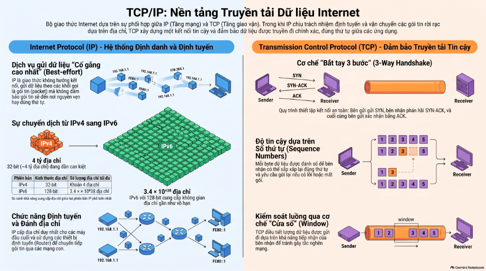 TCP/IP: Nền tảng Internet