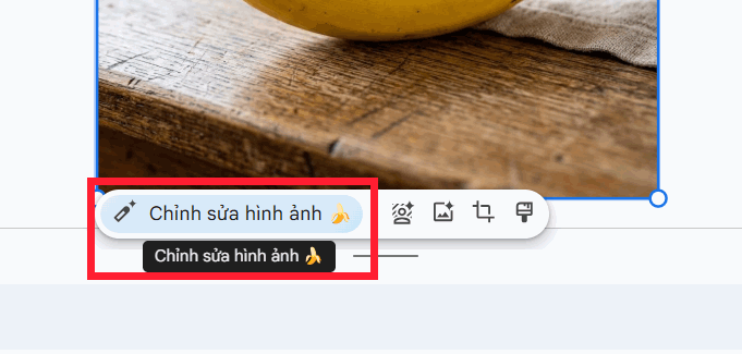 Chỉnh sửa ảnh bằng AI trên Google Slides