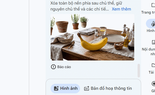 Xóa nền ảnh trên Google Slides