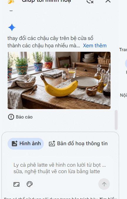 Chỉnh sửa ảnh bằng AI trên Google Slides