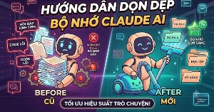 Hướng dẫn xóa bộ nhớ trên Claude