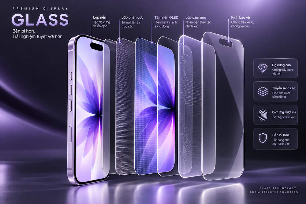 /glass → Biến vật thể thành thủy tinh trong suốt