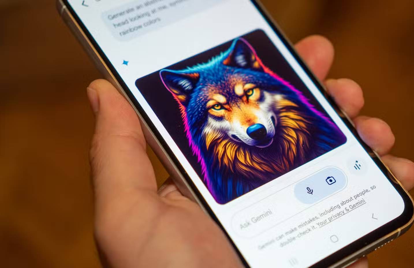 Tính năng tạo ảnh bằng Google Gemini trên điện thoại