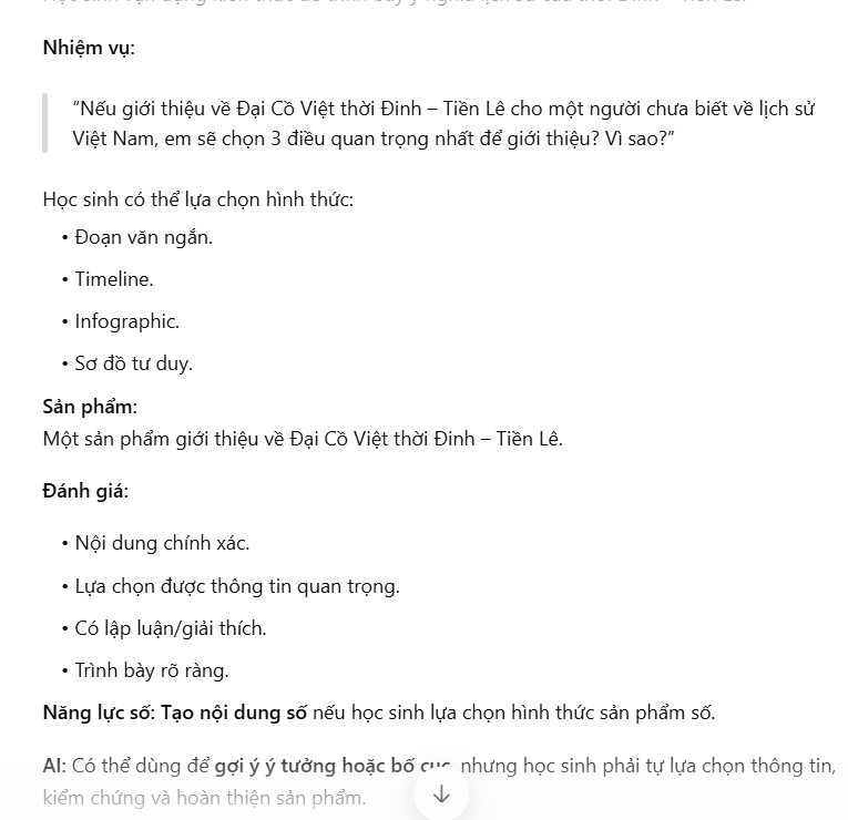 Nội dung giáo án tích hợp NLS & AI