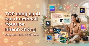 TOP công cụ AI tạo thumbnail Youtube nhanh chóng