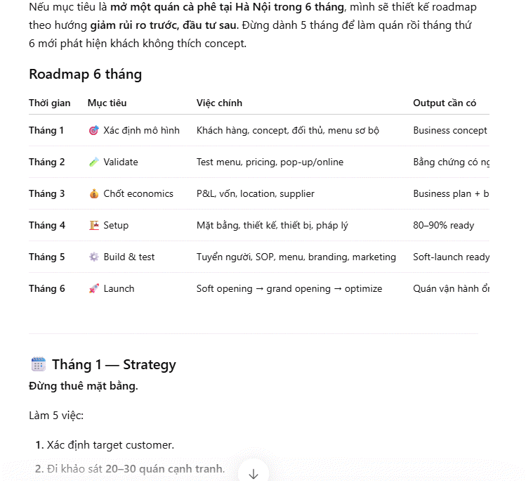 Roadmap: [Mục tiêu]