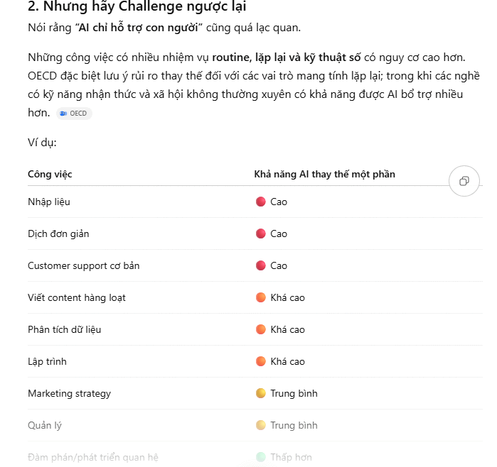 Nội dung Fact Check + Critique + Compare: [Thông tin]