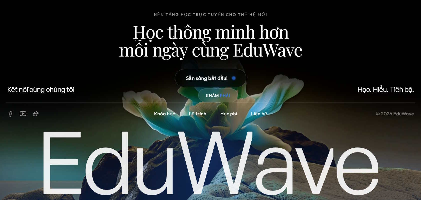 Giao diện thiết kế wbsite bằng GetLayers AI