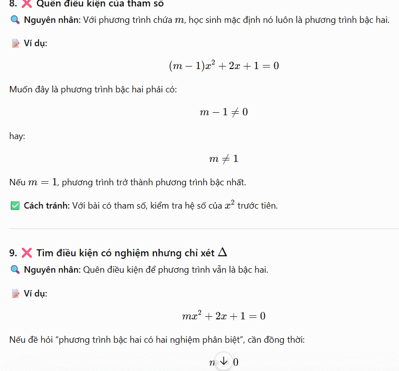 /mistakes [chủ đề] - tìm lỗi sai thường gặp