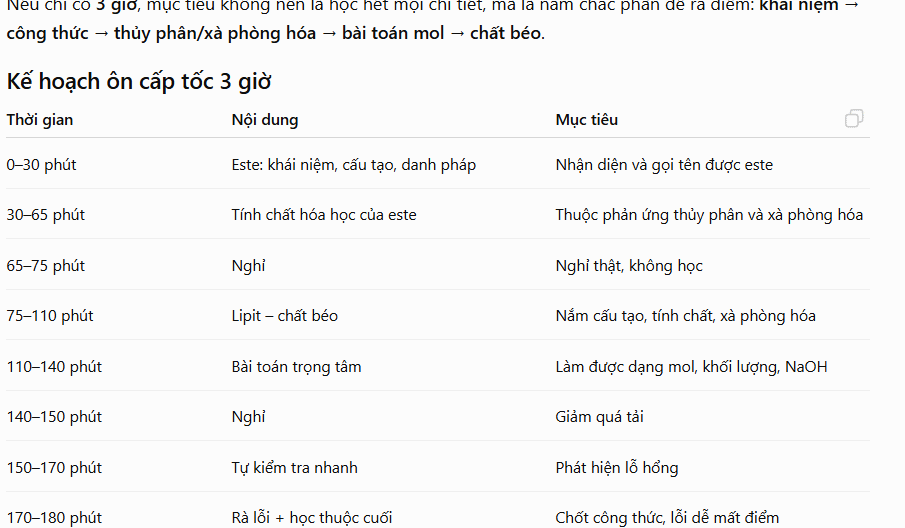 /cram [chủ đề] - ôn tập cấp tốc