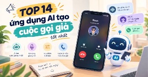 TOP 14 ứng dụng AI tạo cuộc gọi giả tốt nhất