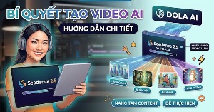 Cách tạo video AI bằng Seedance 2.5 trên Dola AI