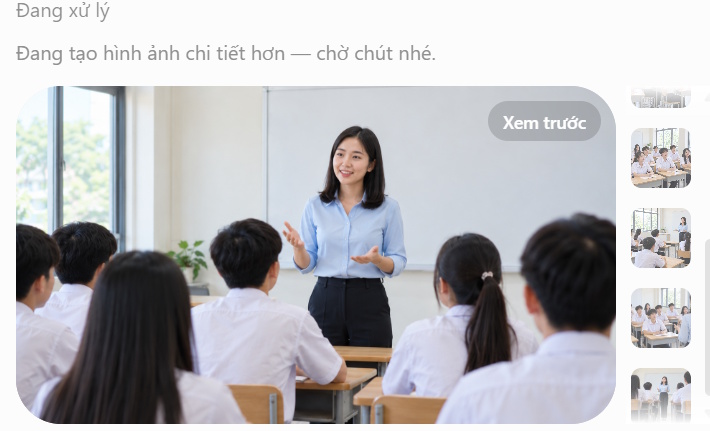 Tạo nhiều ảnh cùng lúc trên ChatGPT
