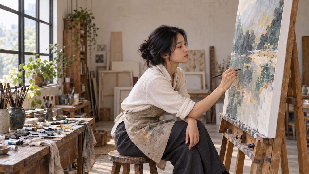 Ngồi vẽ chi tiết