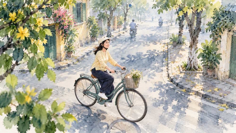 Minh họa màu nước và mực
