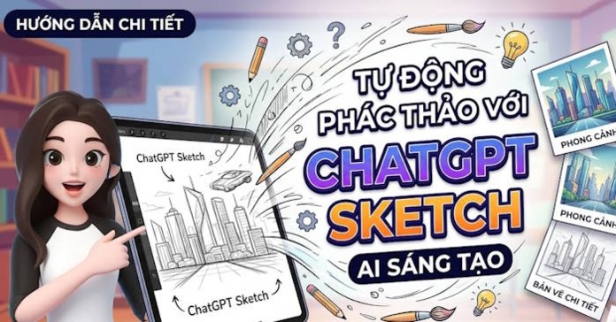 Chỉ vài nét vẽ đơn giản, ChatGPT tạo ngay “kiệt tác”