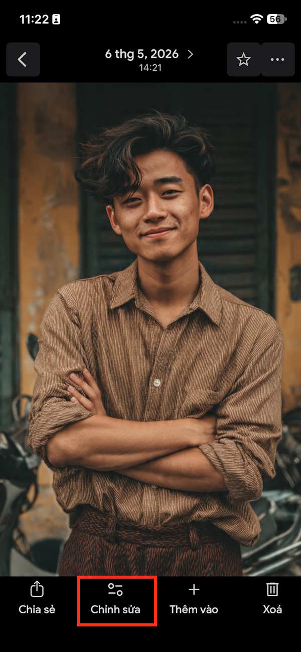 Chỉnh ảnh trên Google Photos