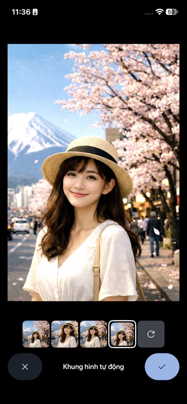 Căn chỉnh ảnh tự động AI