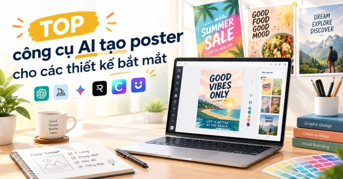 10 công cụ AI thiết kế poster chuyên nghiệp mà bạn nên biết