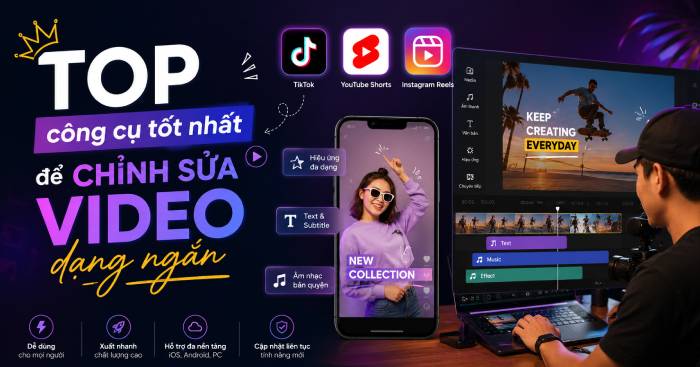 Những công cụ AI tốt nhất để tạo video ngắn từ nội dung dài