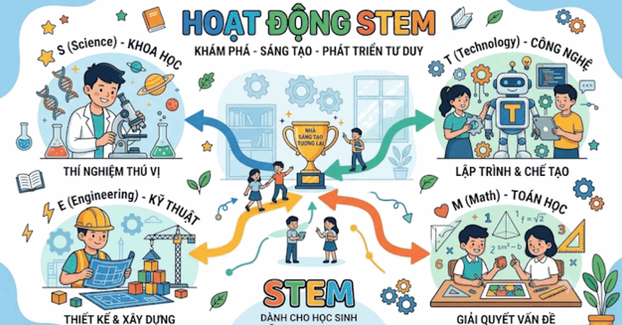 Prompt thiết kế hoạt động STEM Chương trình GDPT 2018