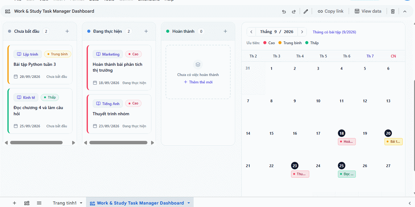 Canvas Google Sheets